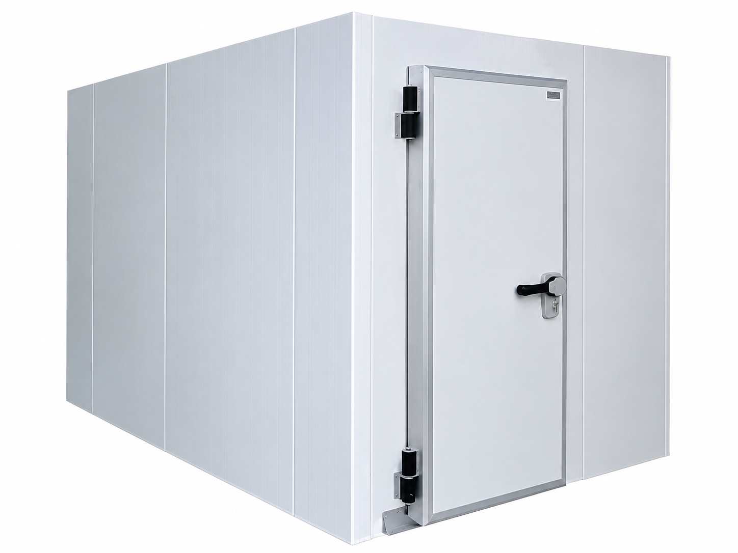 Cuarto frío modular con puerta aislada